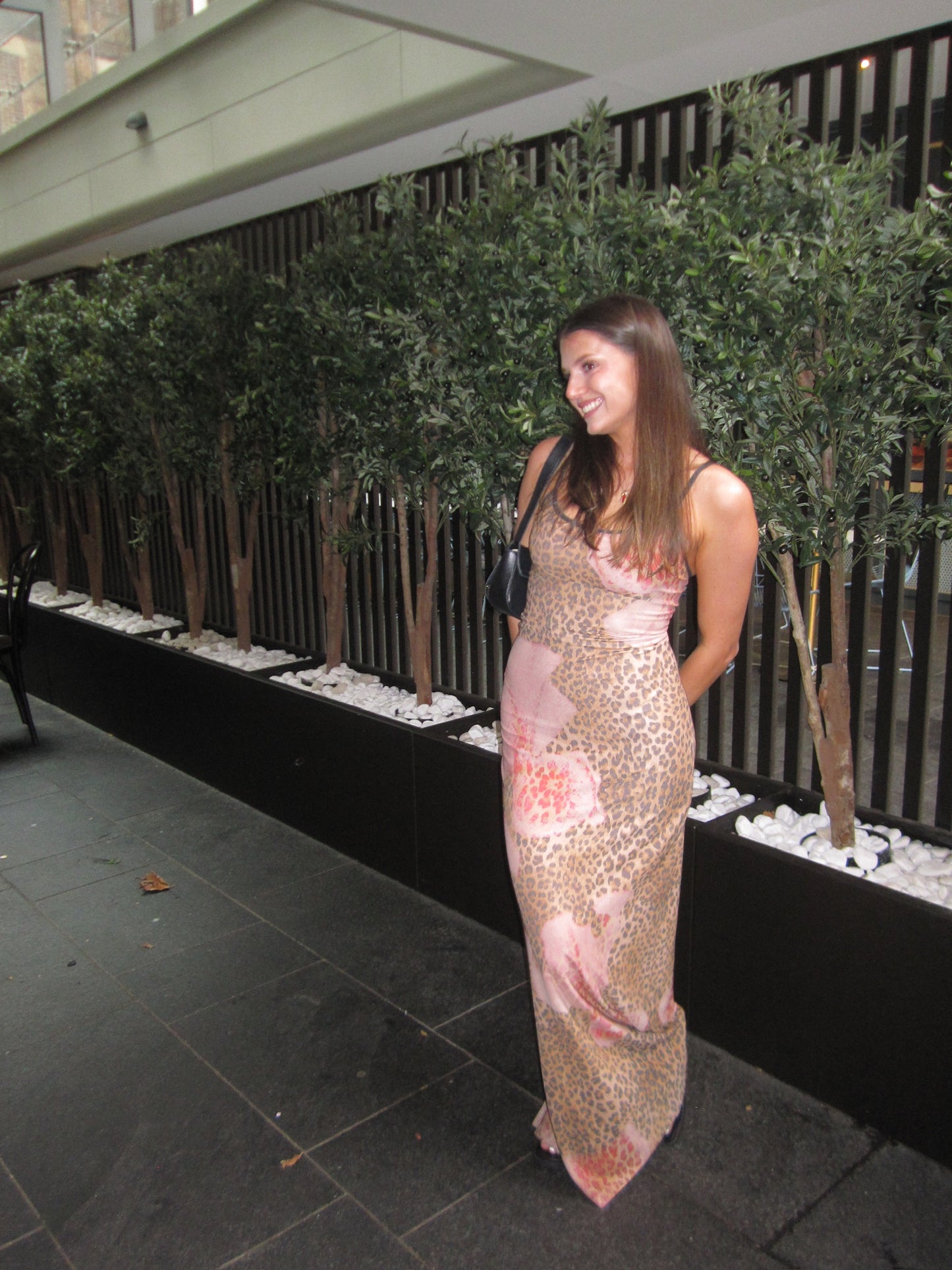 With Harper Lu Leopard Mesh Set