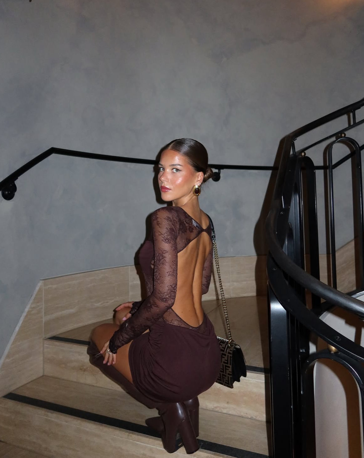 Benni Oskar Mini Brown