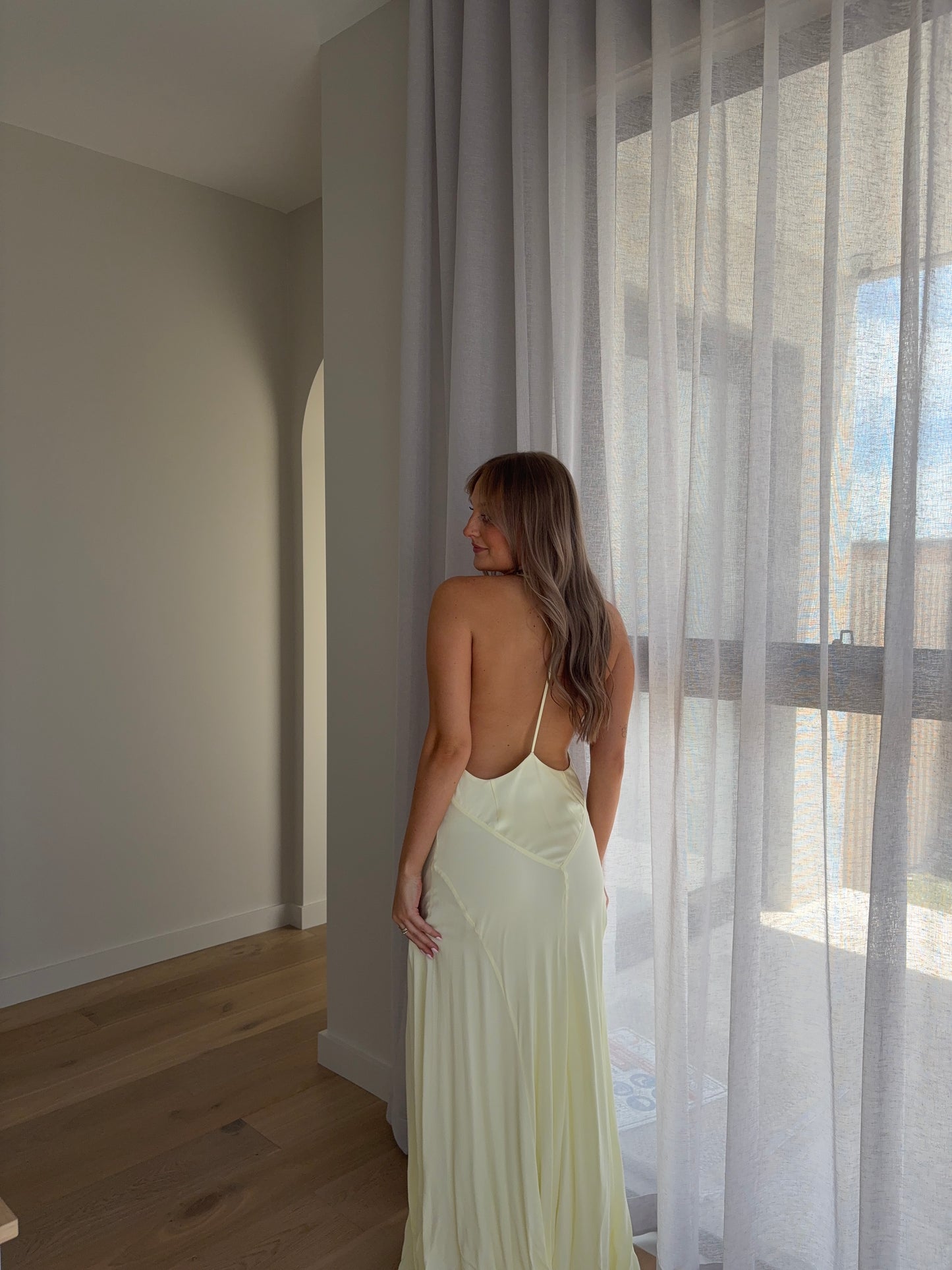 Sneaky Link Jaz Hand Yellow Maxi Dress