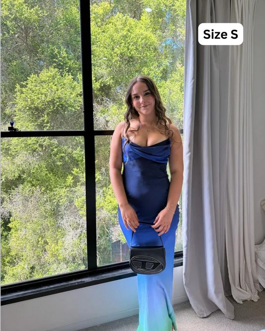 Rat and Boa Baliza Blue Dress