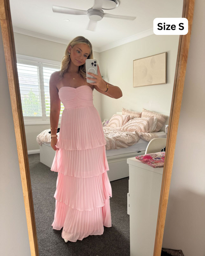 Lulus Seriously Sensational Maxi Pink