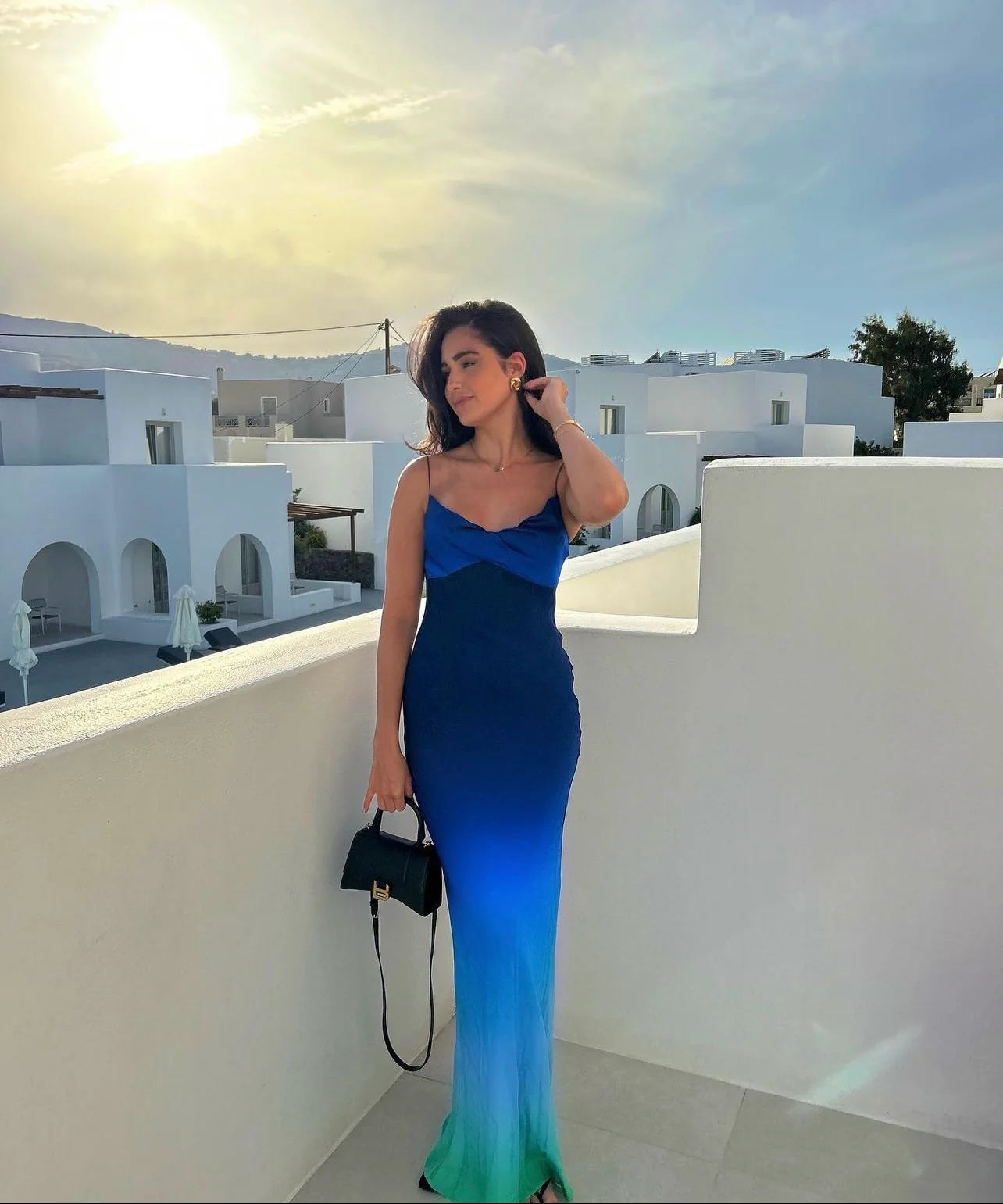 Rat and Boa Baliza Blue Dress