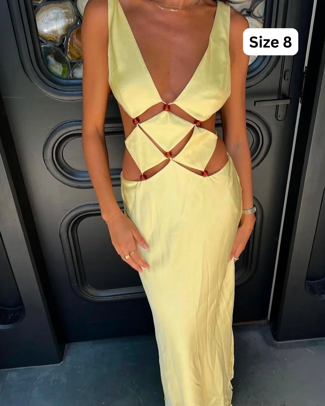 Bec and Bridge Agathe Diamond Maxi Yellow