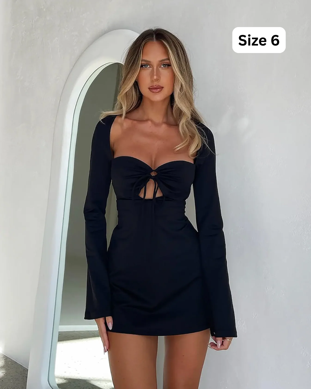 Tiger Mist Corrina dress Black