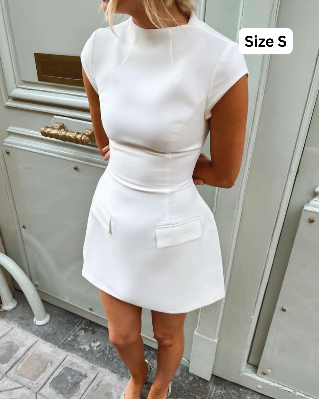 Odd Muse Ultimate Cap Sleeve White Mini