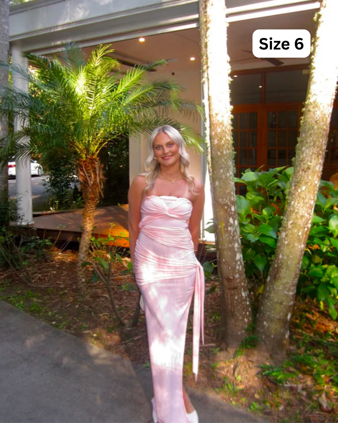 Natalie Rolt Miranda Gown Pink