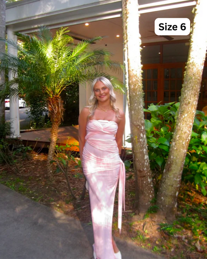 Natalie Rolt Miranda Gown Pink