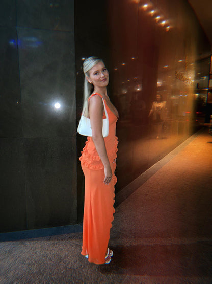 House of CB Pixie Orange Maxi
