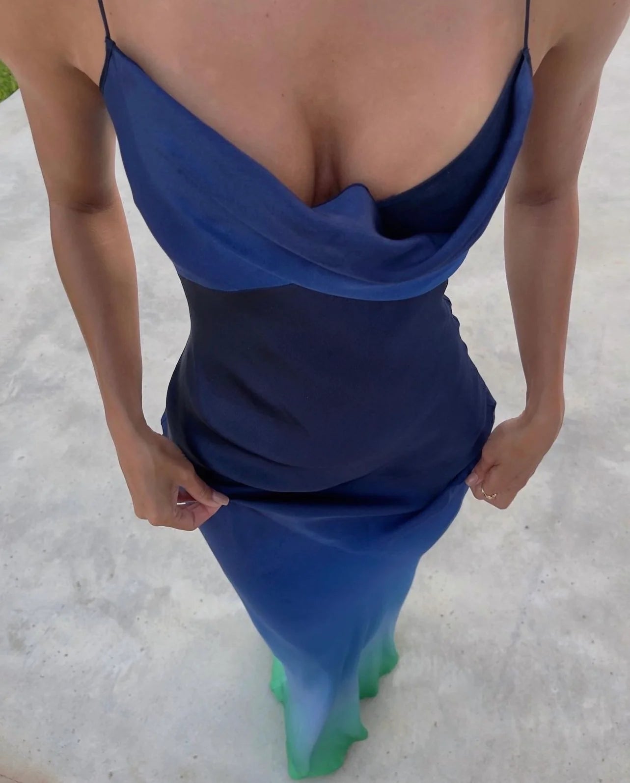 Rat and Boa Baliza Blue Dress