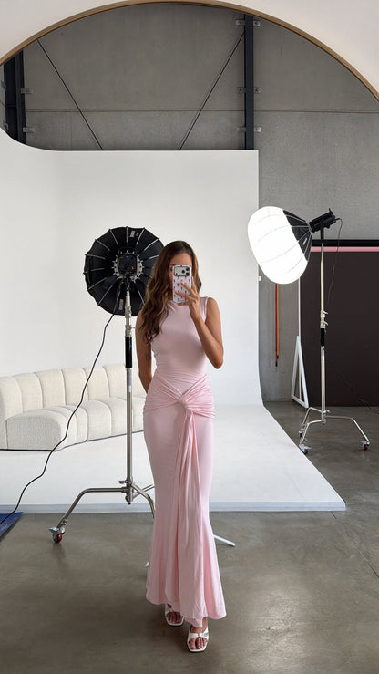 Babyboo Lorenza Maxi Dress in Pink