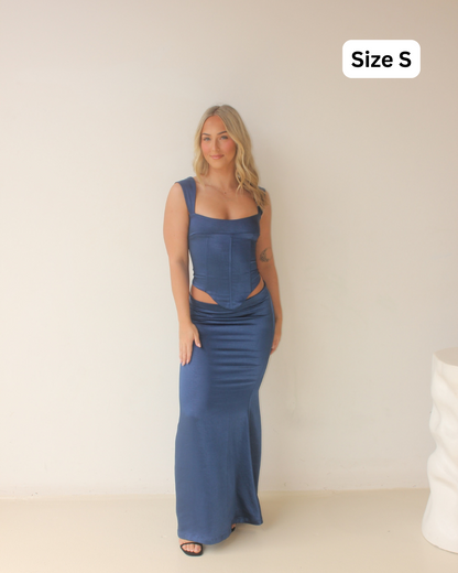 I Am delilah Valarie Set Navy