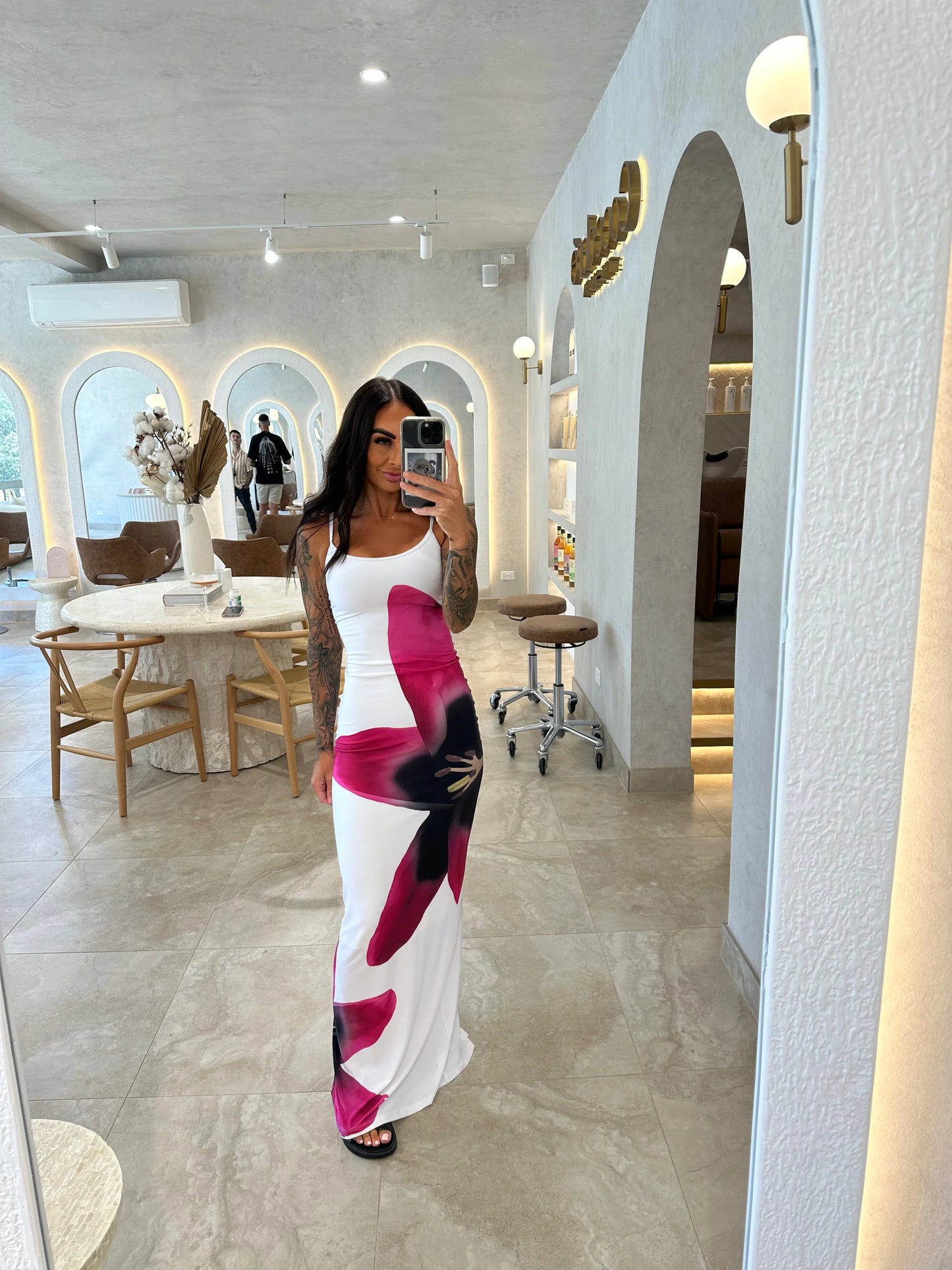 With Harper Lu Pearl White Lily