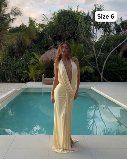 Natalie Rolt Winona Gown Lemon