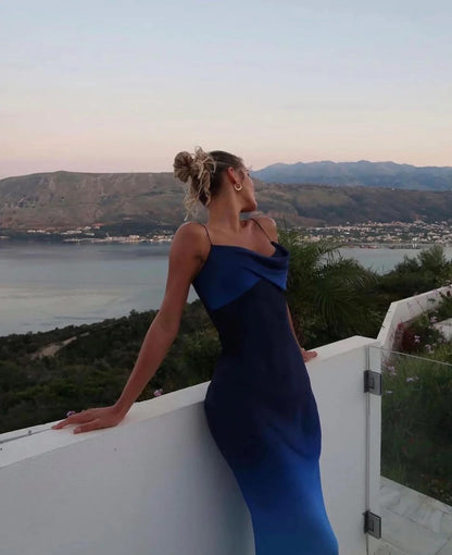 Rat and Boa Baliza Blue Dress