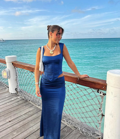 I Am delilah Valarie Set Navy