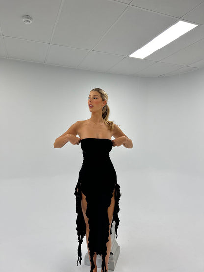 Lioness Rendezvous Dress in Black