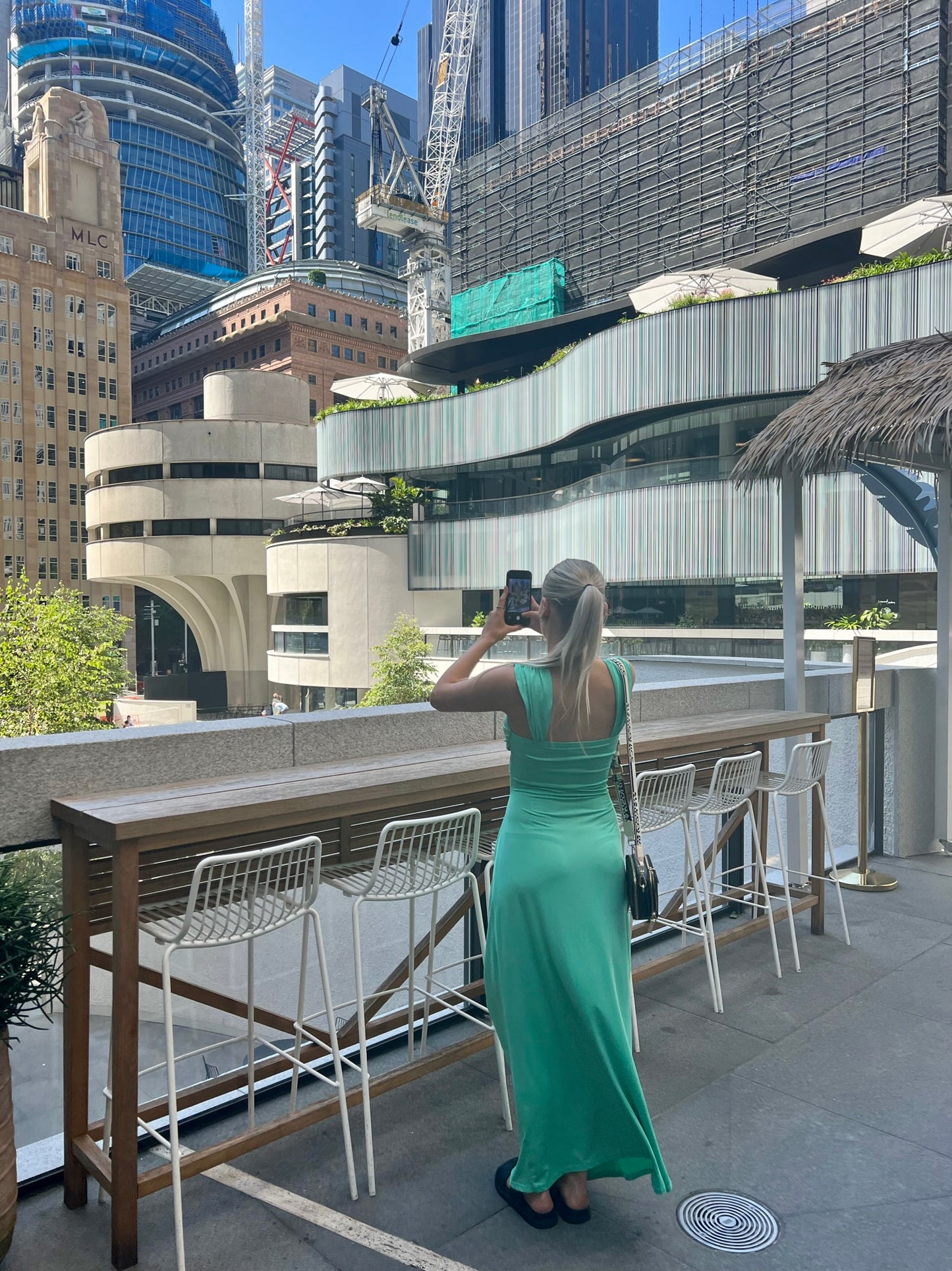 Asta Resort Mariana Dress Aqua