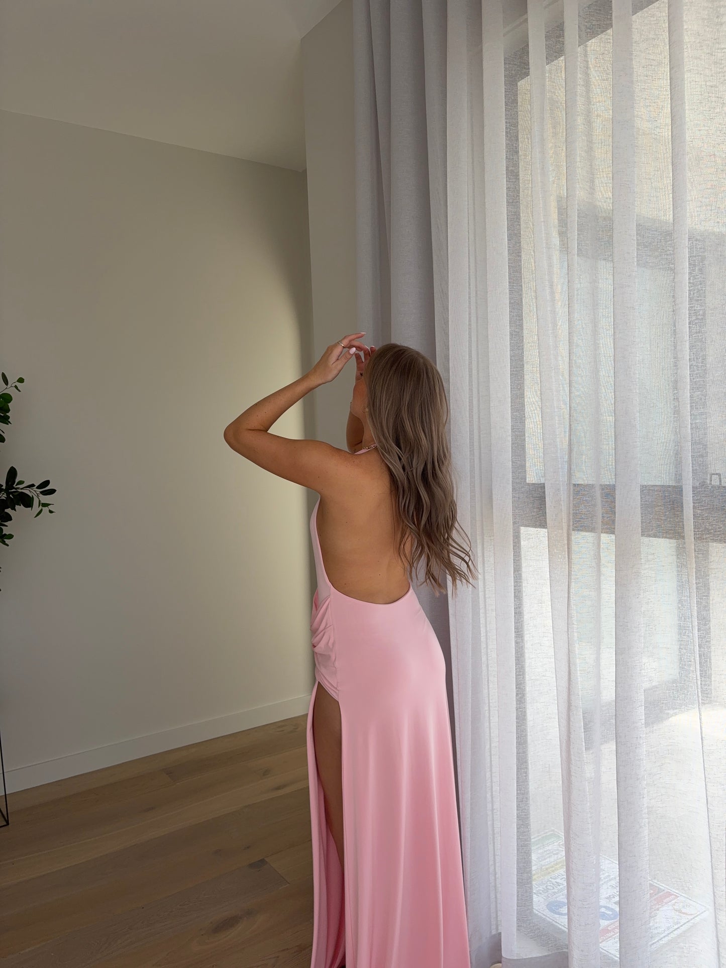 Natalie Rolt Winona Pink Maxi