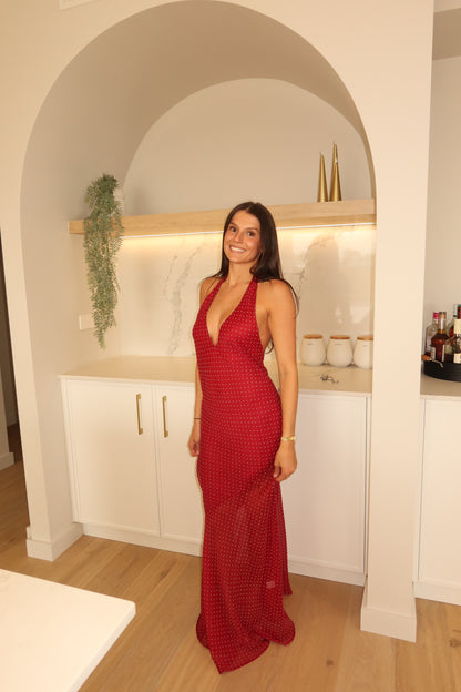 I Am Delilah Jasmine Maxi Red