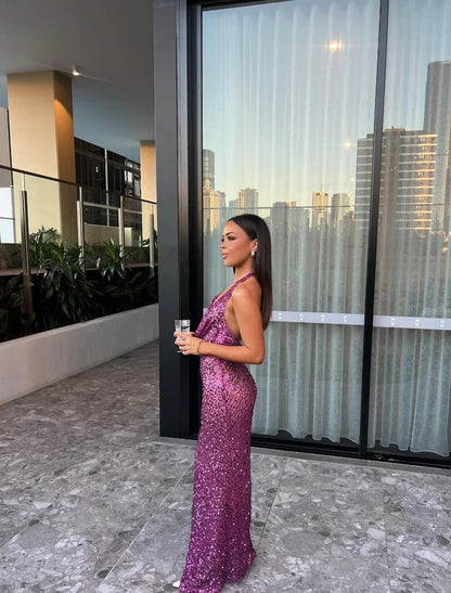 Rat and Boa Verona Sequin Maxi