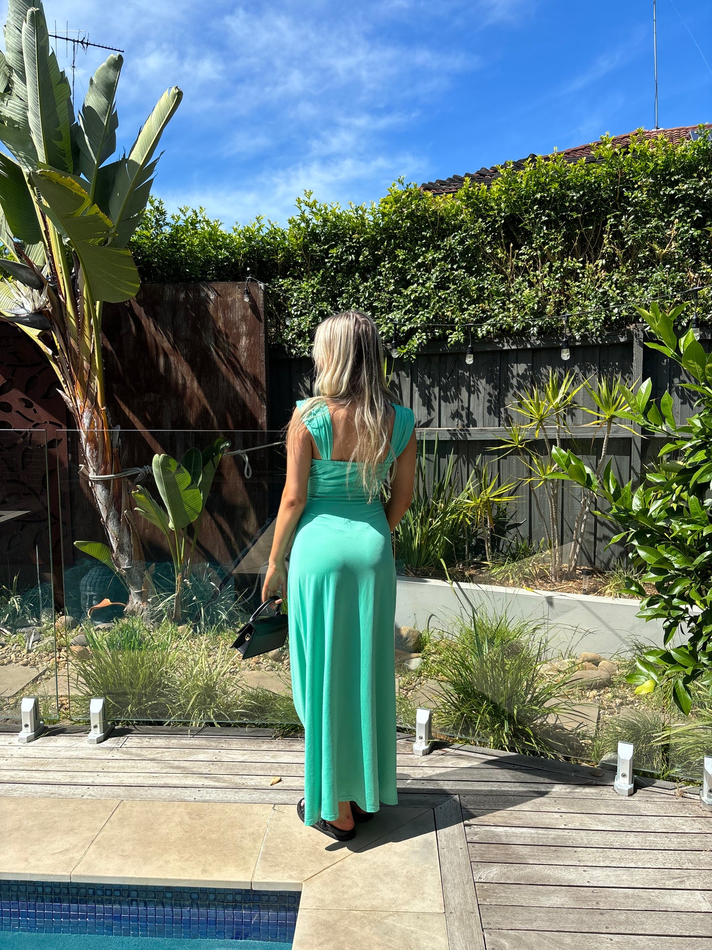 Asta Resort Mariana Dress Aqua