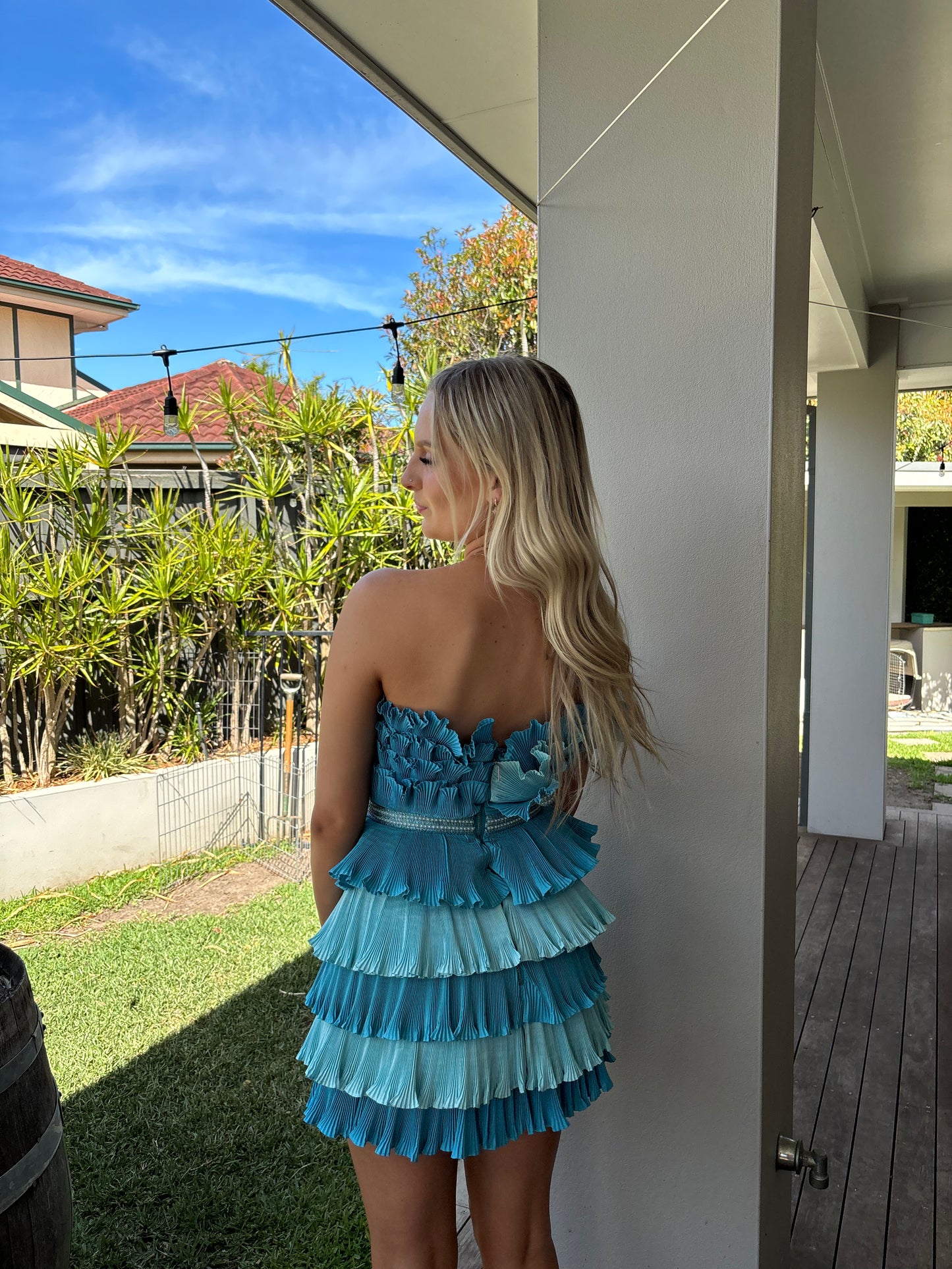 Eliya The Label Josephine Blue Dress