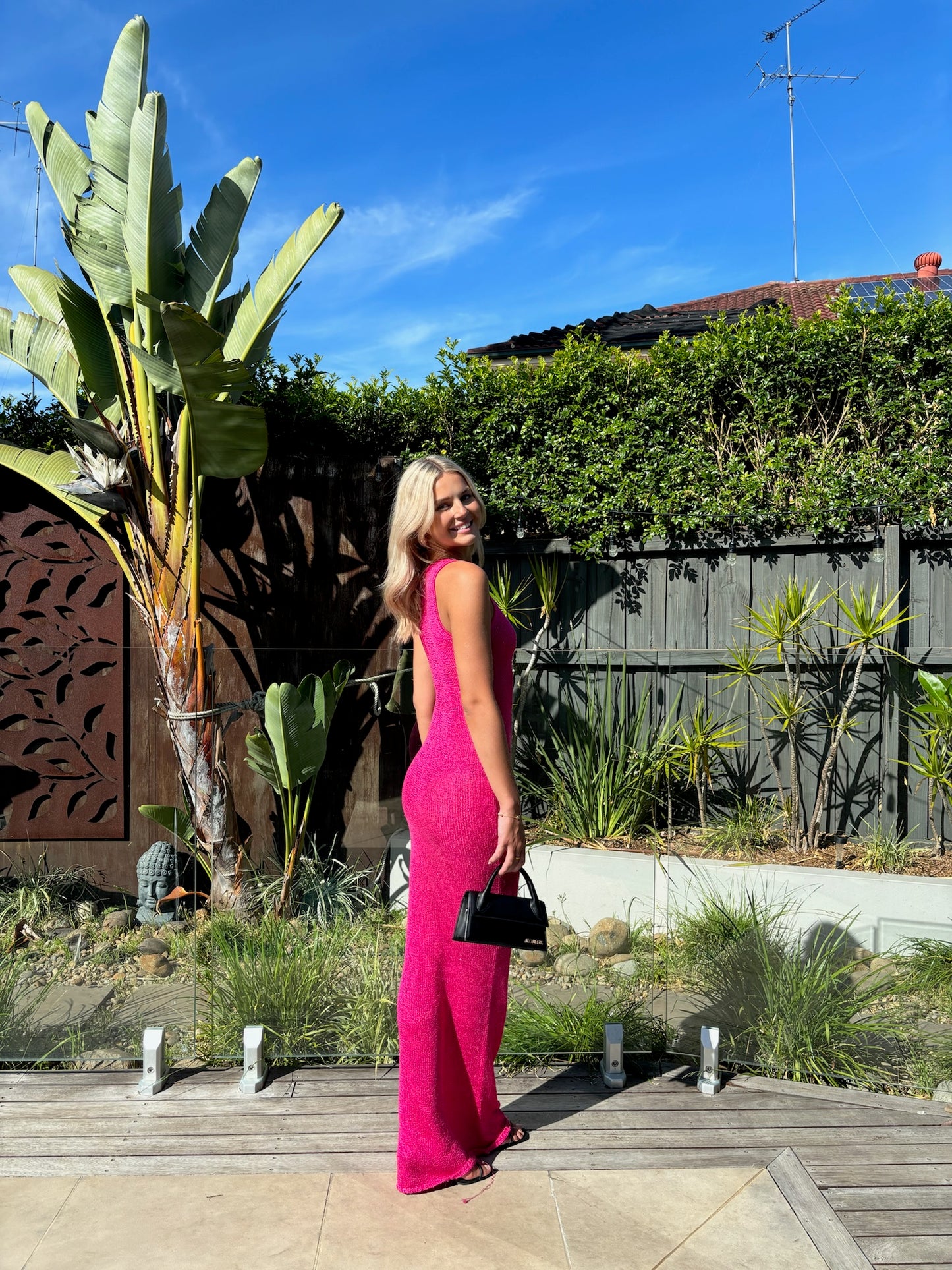 Asta Resort Natalia Pink Sequin Maxi