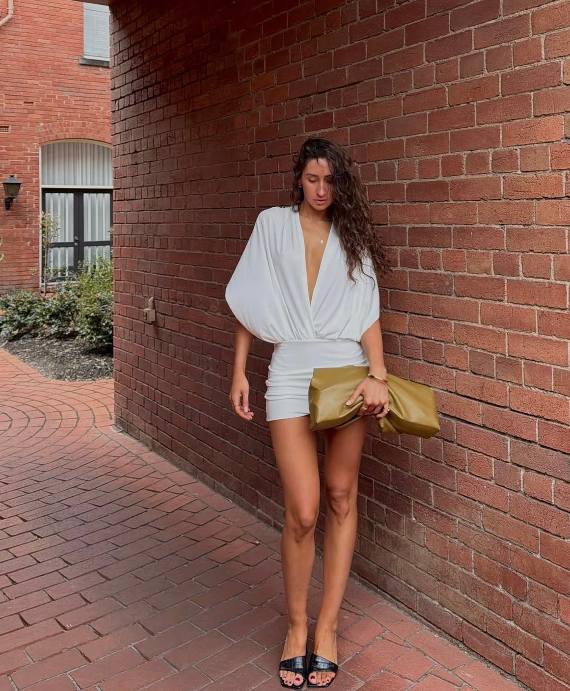 Novich Valentine White Mini Dress