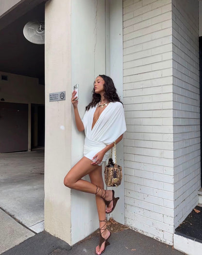 Novich Valentine White Mini Dress