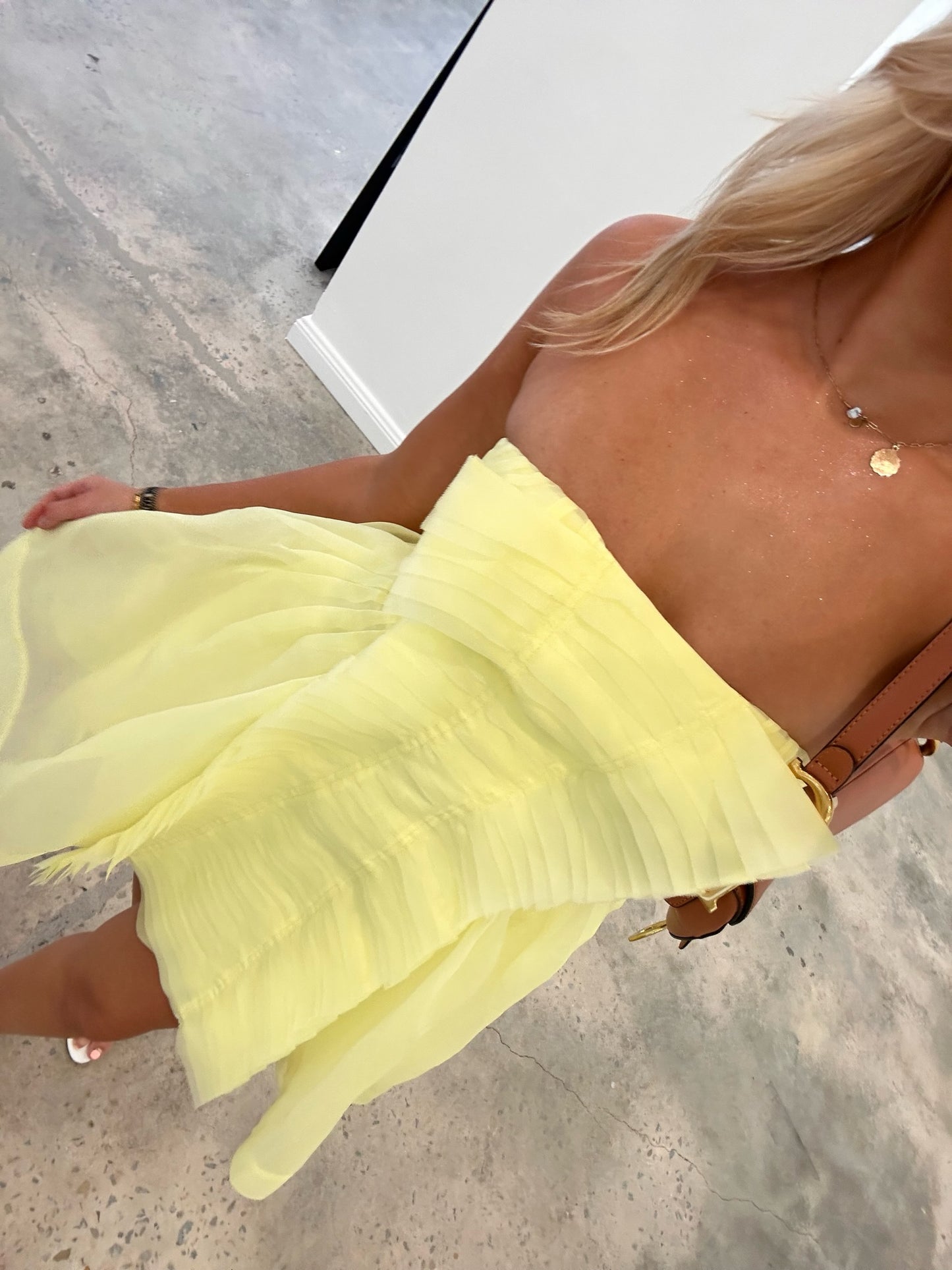 AJE Astrid Yellow Mini