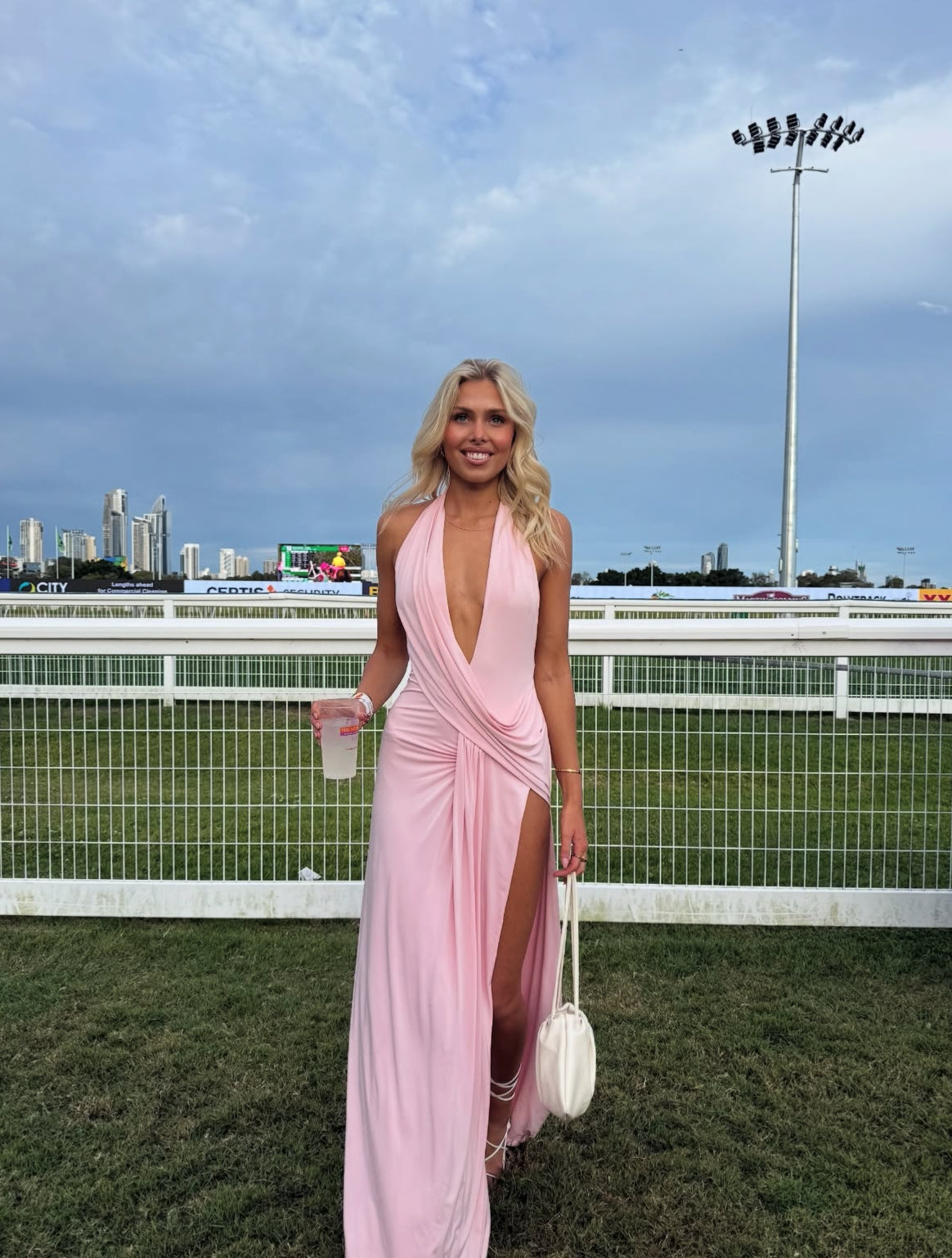 Natalie Rolt Winona Pink Maxi