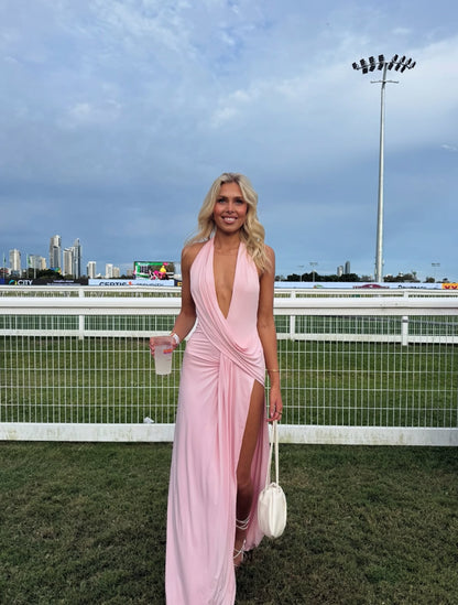 Natalie Rolt Winona Pink Maxi