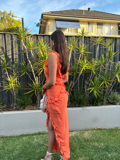 House of CB Pixie Orange Maxi