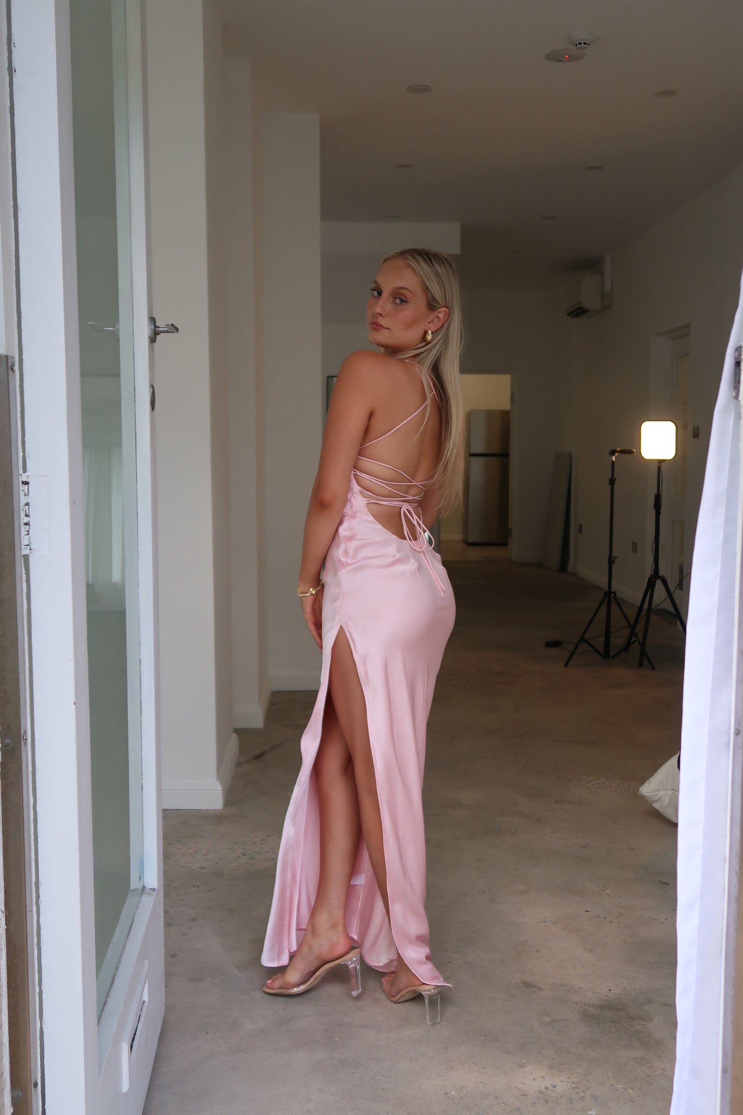Babyboo Makalita backless Baby Pink