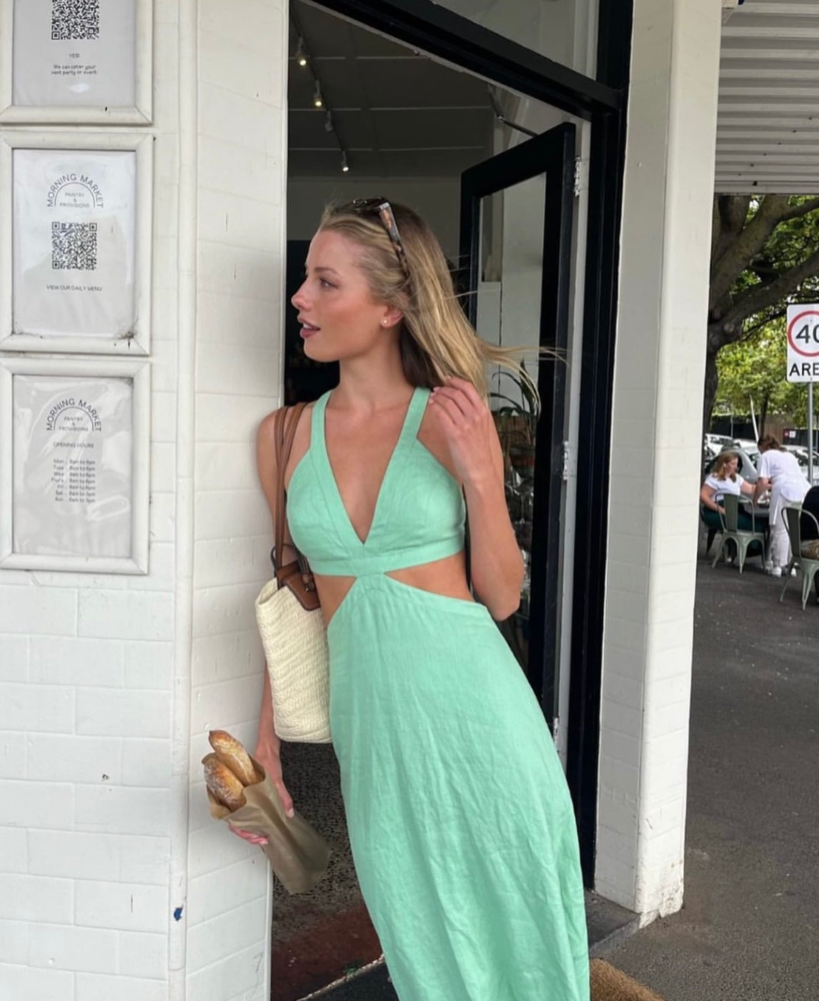 Kookai Palm Midi Dress