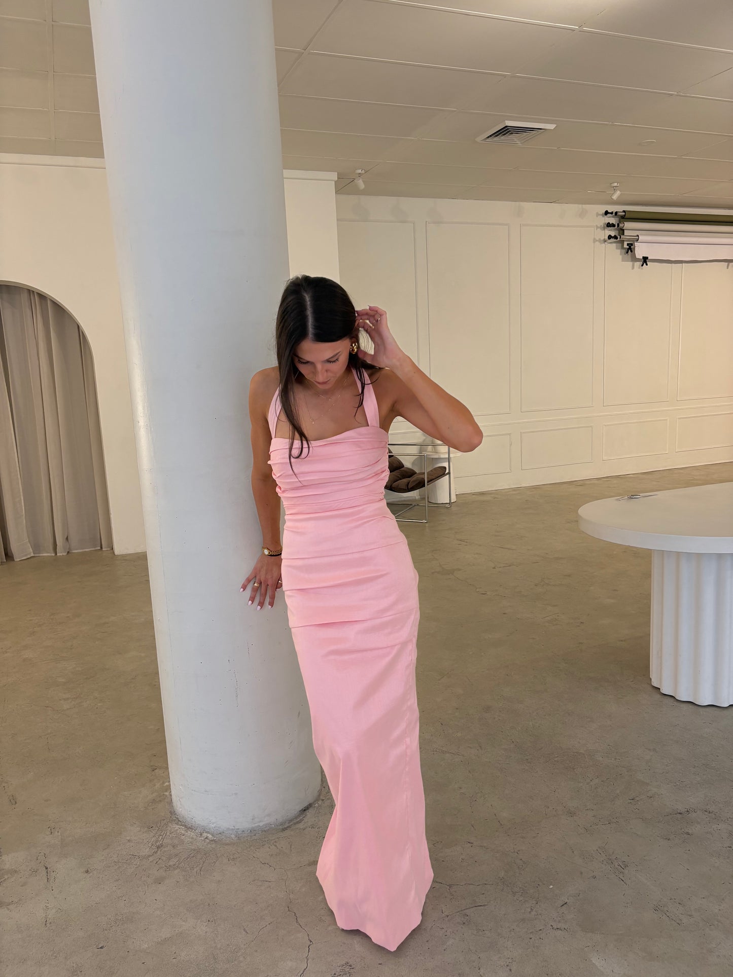 Sheike Carrie Pink Gown