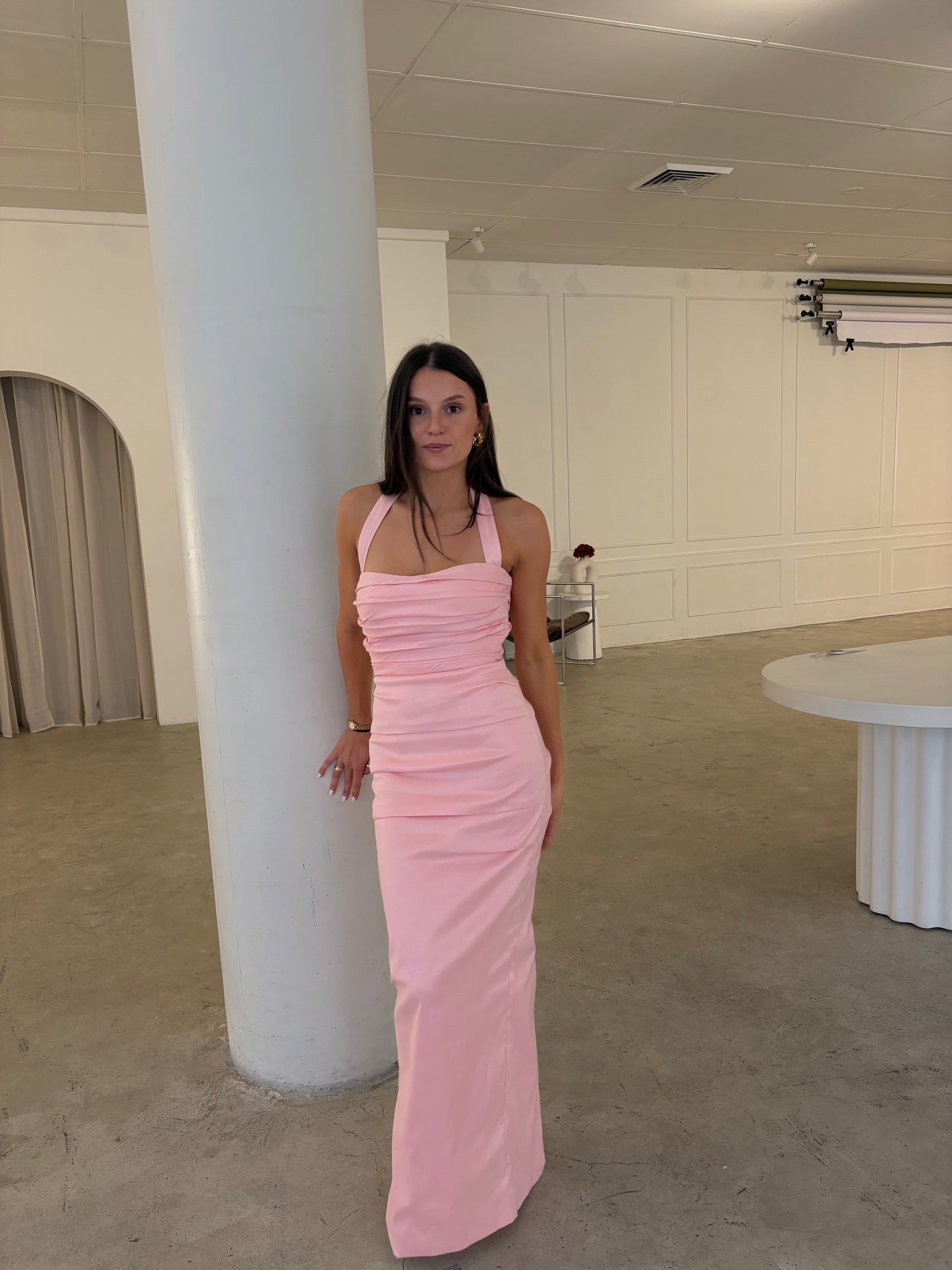 Sheike Carrie Pink Gown