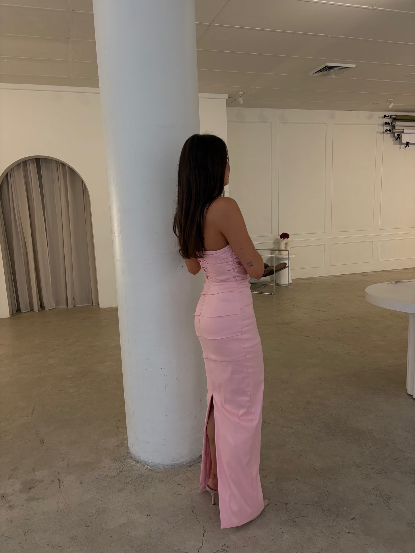Sheike Carrie Pink Gown