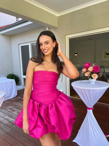 AJE Piacere Bubble Mini Dress