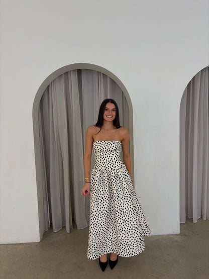 Sheike Maya Polka Dot Midi