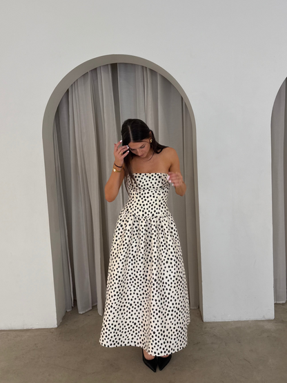 Sheike Maya Polka Dot Midi