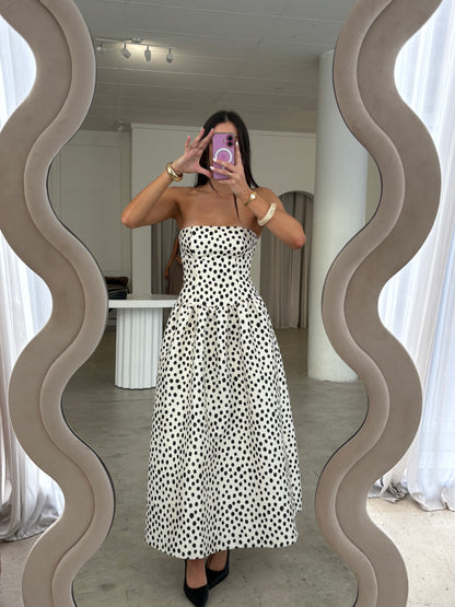 Sheike Maya Polka Dot Midi