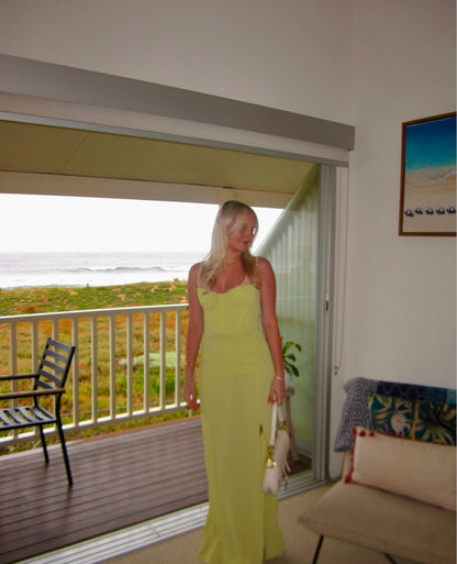 Manning Cartell Double Time Pleat Maxi Pistachio