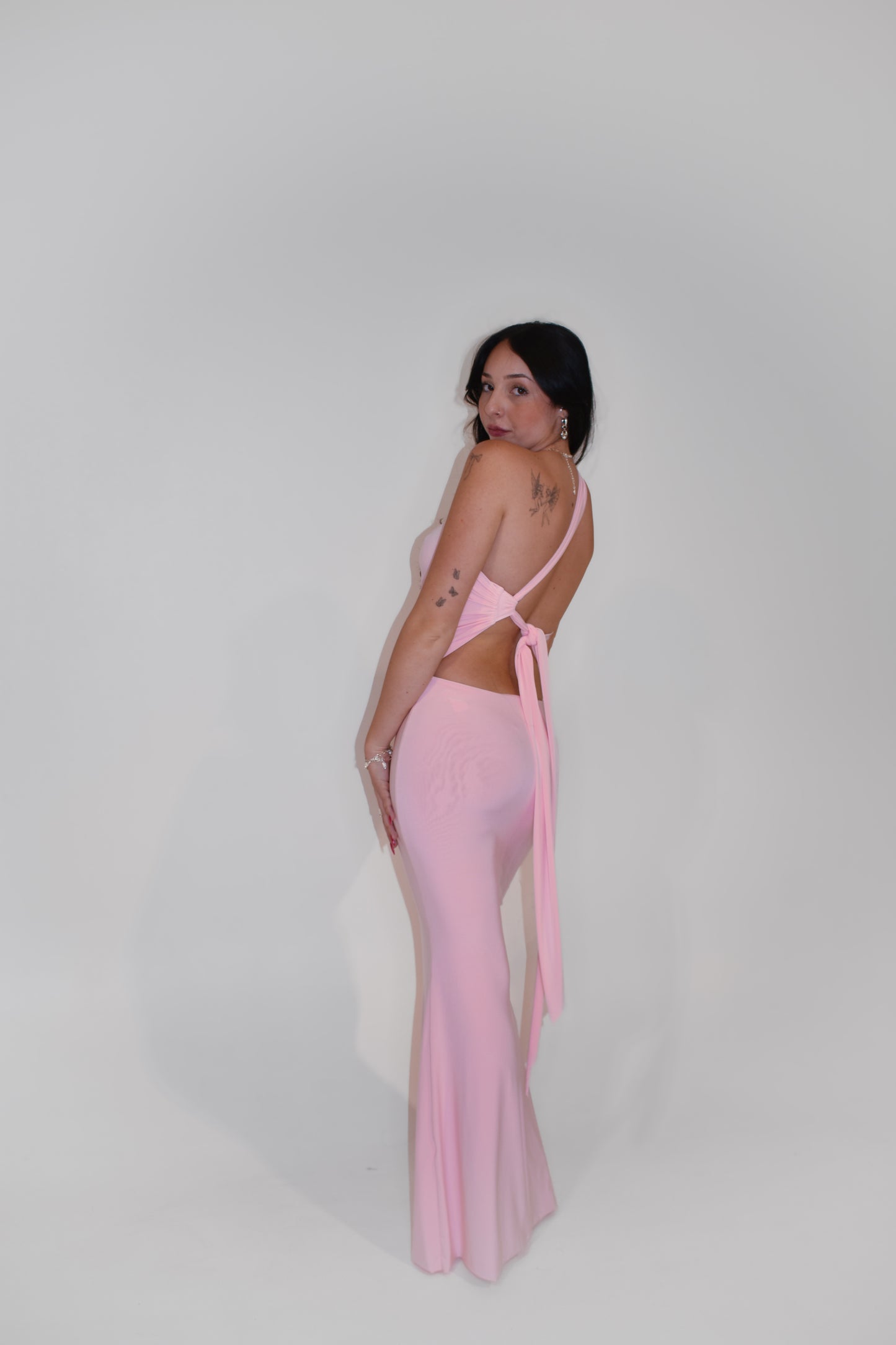 Natalie Rolt Fabienne Gown Blossom Pink