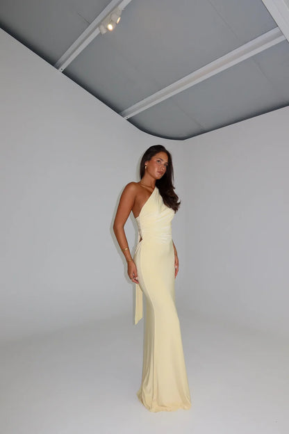 Natalie Rolt Fabienne Gown in Lemon
