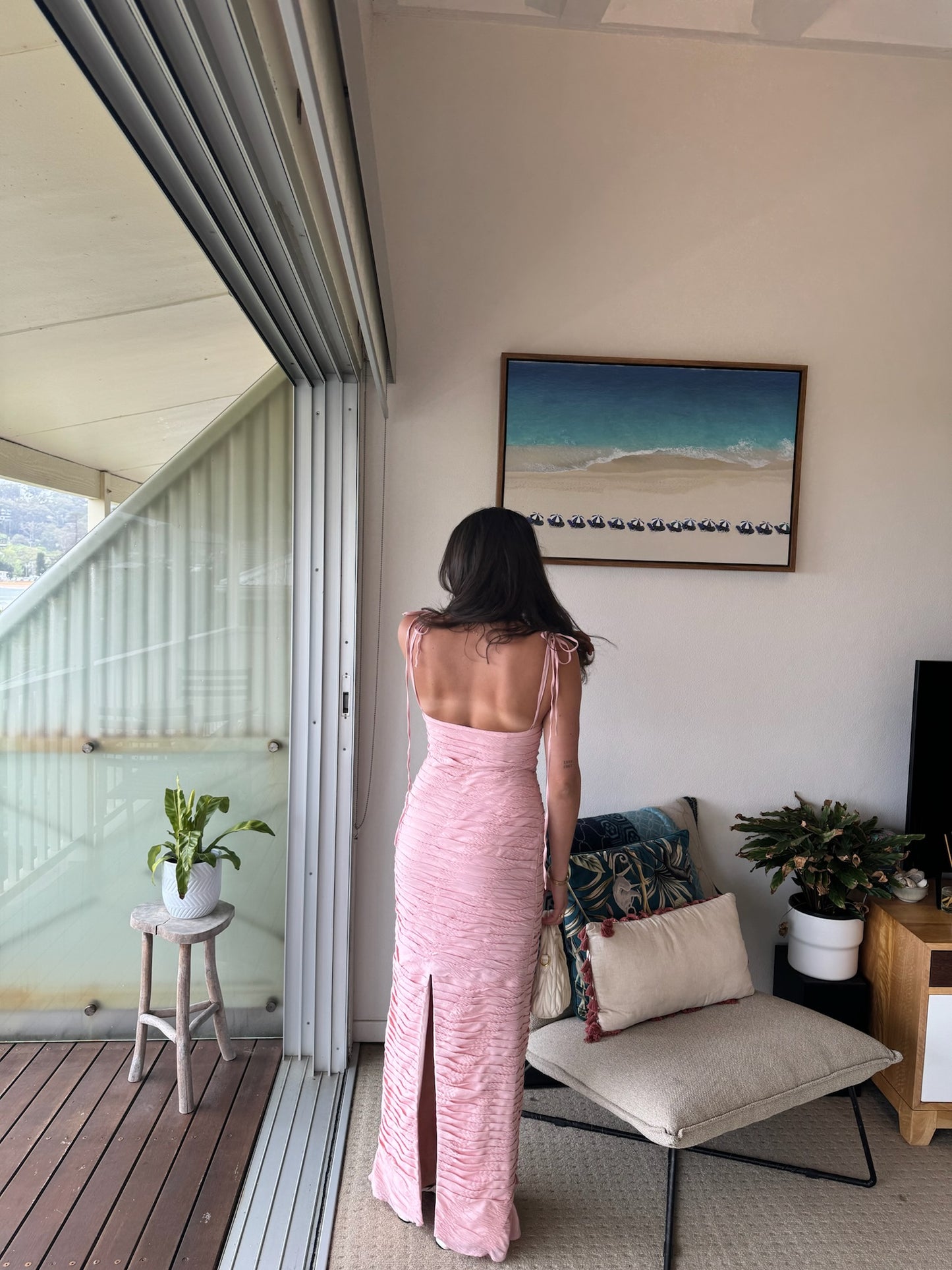 Cha Collective Cha Cha Pink Maxi Dress