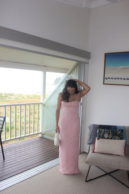 Cha Collective Cha Cha Pink Maxi Dress