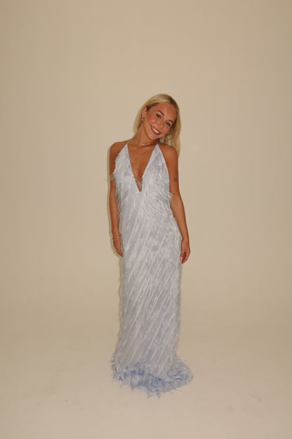 Jasook Noa Gown in Powder Blue