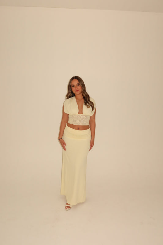 Solamusa Isla Set in Yellow
