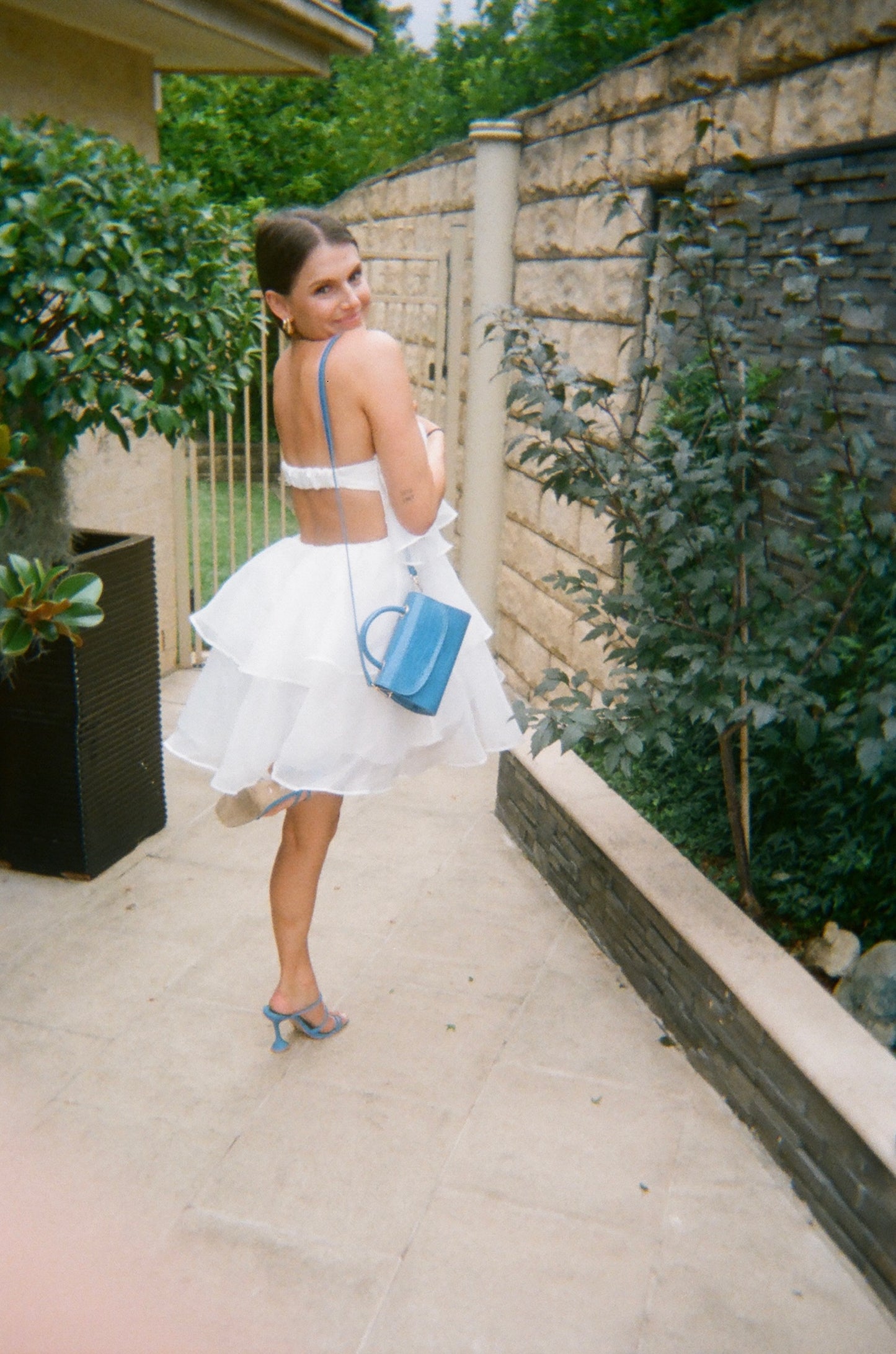 Billy J Fantasia Mini Dress White